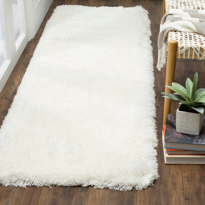 SAFAVIEH Polar Shag Alabama Glam Solid 3-inch Extra Thick