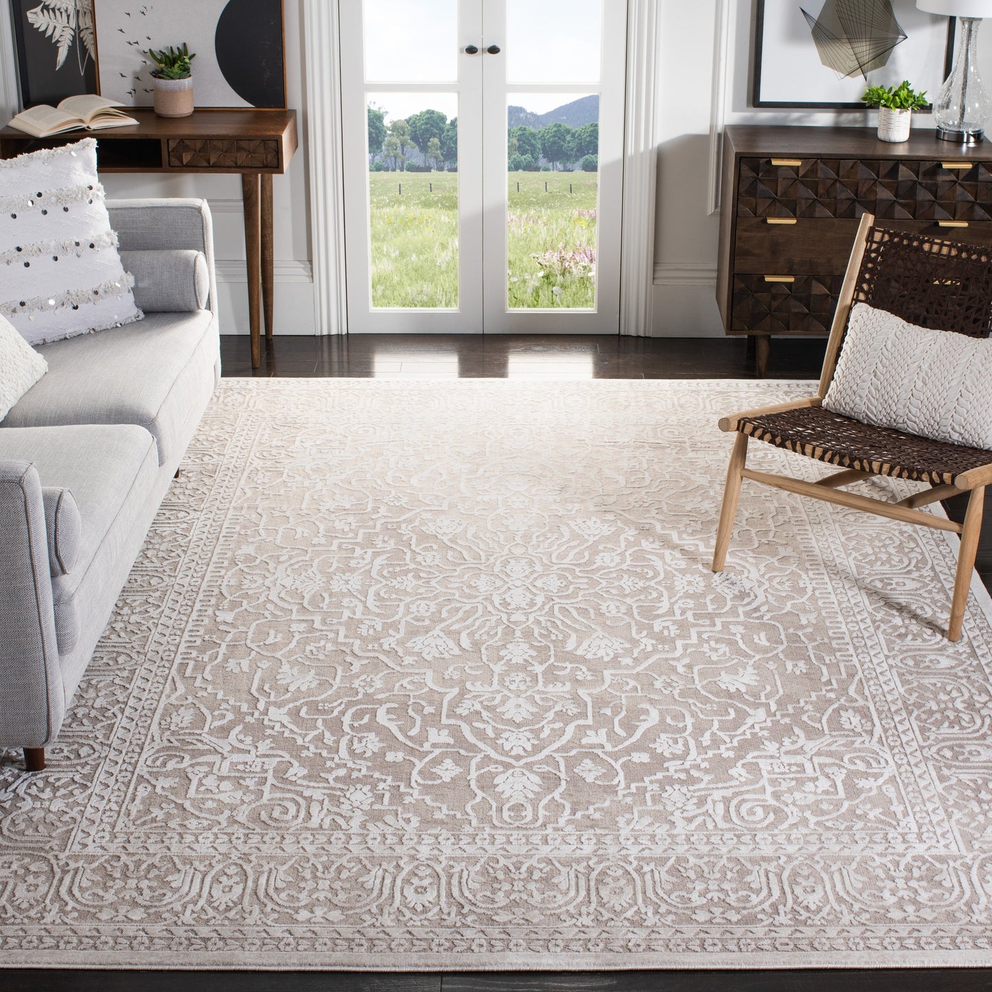 SAFAVIEH Reflection Elzada Oriental Rug