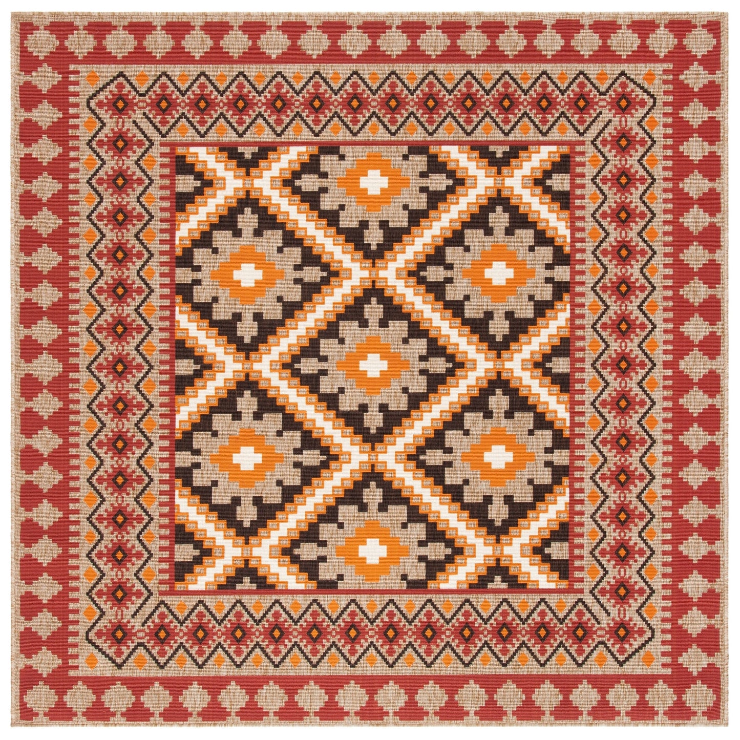 SAFAVIEH Veranda Rita Indoor/ Outdoor Waterproof Patio Backyard Rug