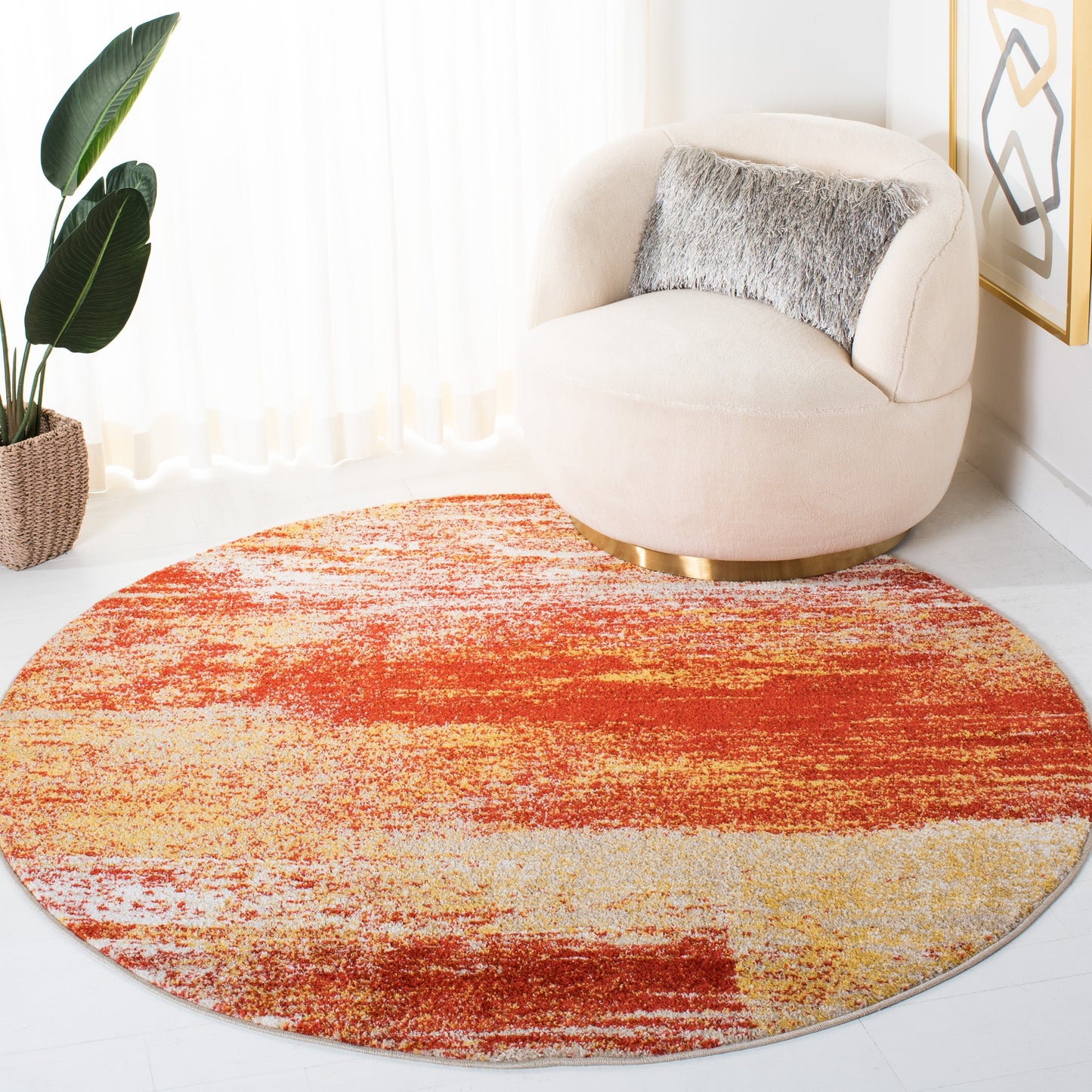 SAFAVIEH, Adirondack Allegonda Modern Abstract Rug
