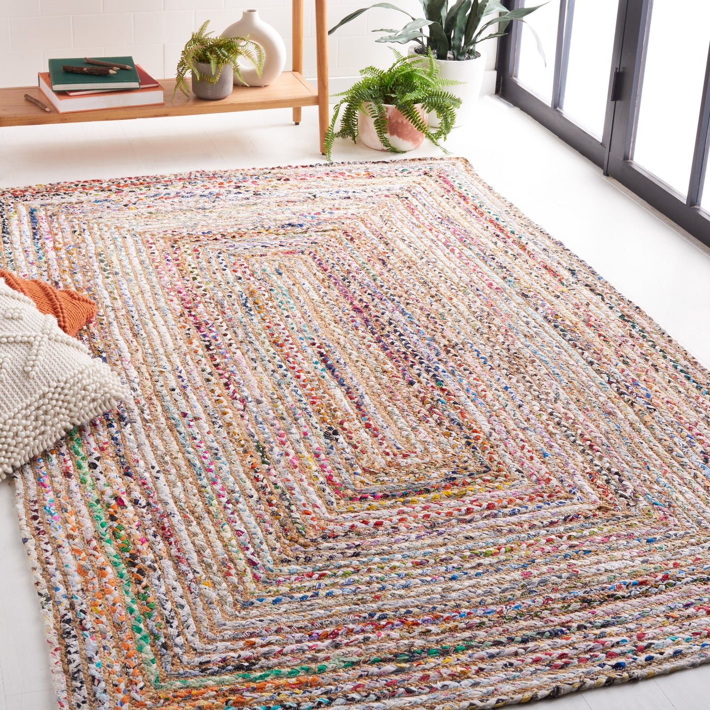SAFAVIEH, Handmade Cape Cod Rietie Boho Coastal Jute Rug