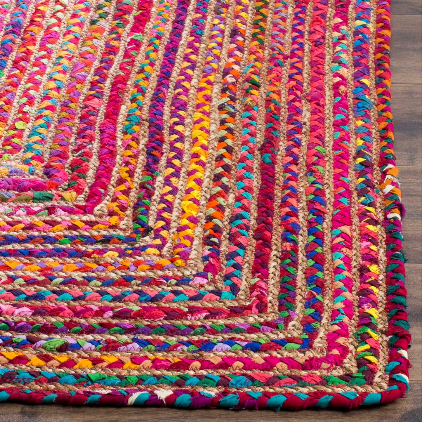 SAFAVIEH, Handmade Cape Cod Rietie Boho Coastal Jute Rug