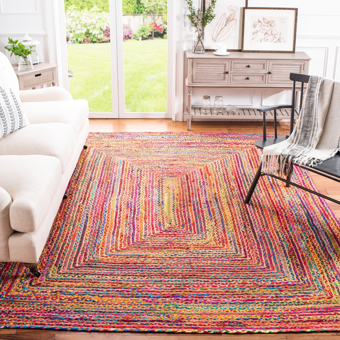 SAFAVIEH, Handmade Cape Cod Rietie Boho Coastal Jute Rug