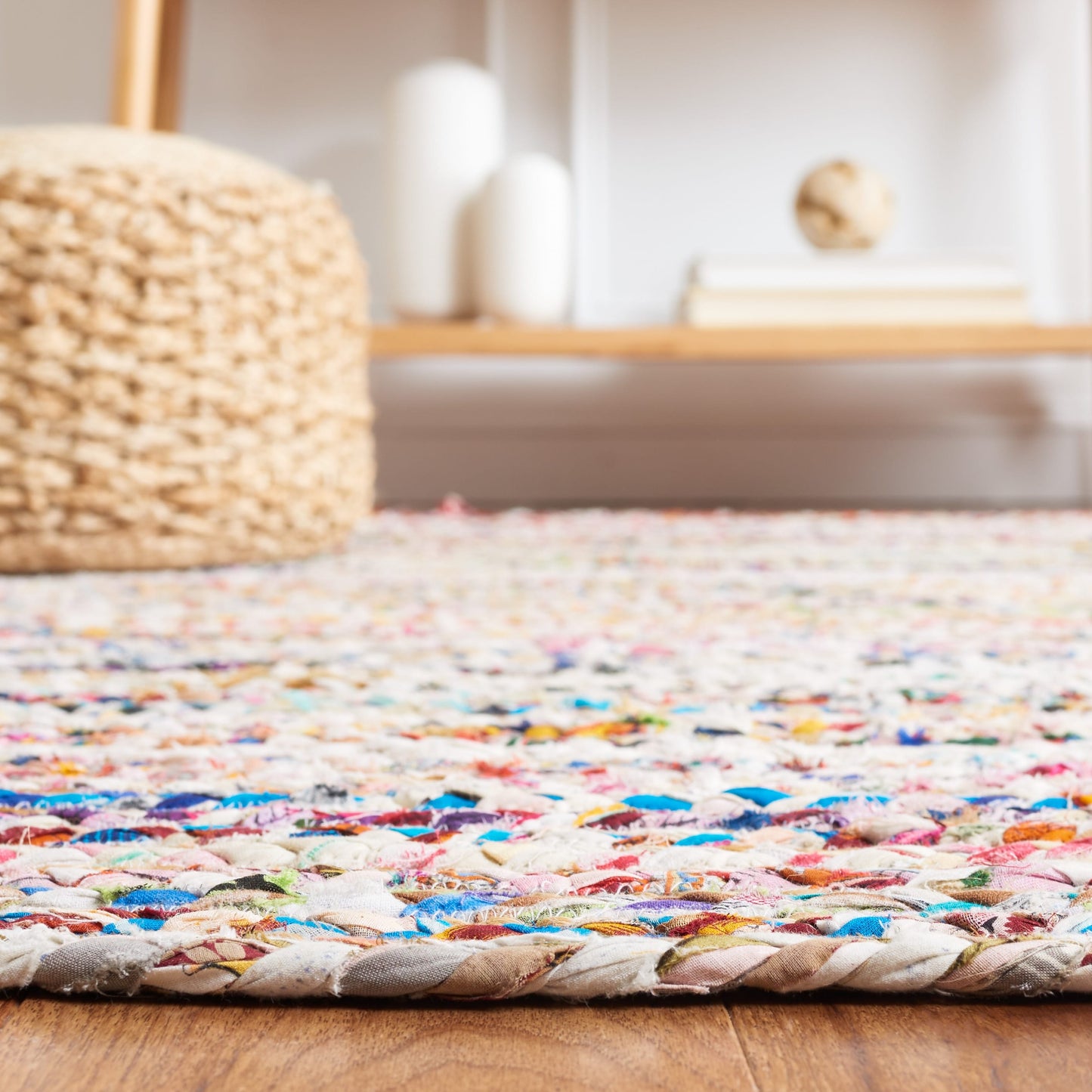 SAFAVIEH, Handmade Cape Cod Rietie Boho Coastal Jute Rug