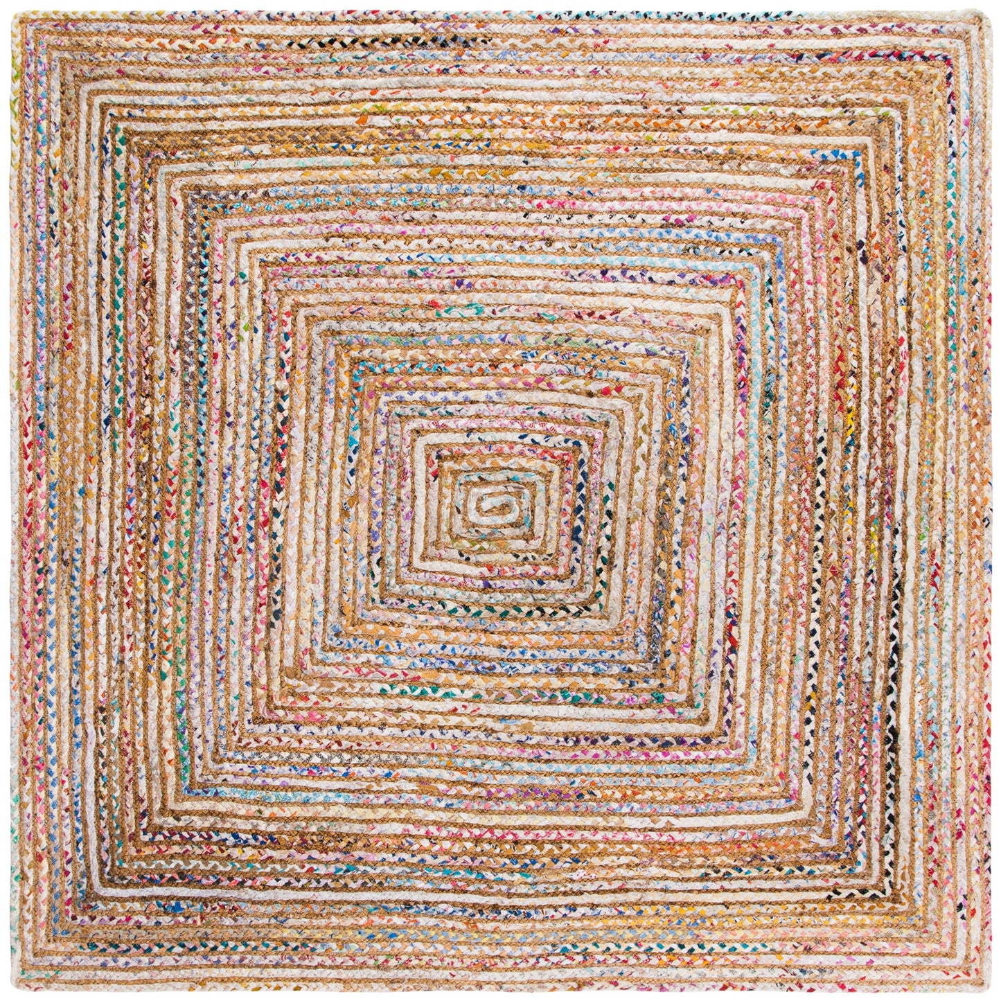 SAFAVIEH, Handmade Cape Cod Rietie Boho Coastal Jute Rug