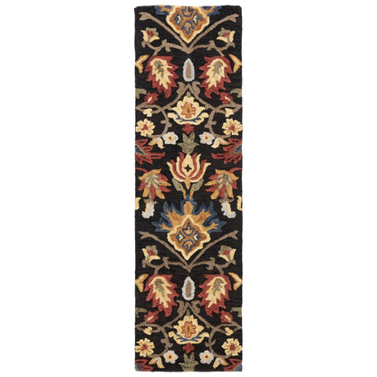 SAFAVIEH, Handmade Marietje Blossom French Country Wool Area Rug