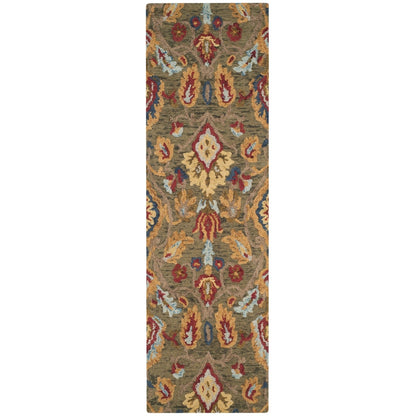 SAFAVIEH, Handmade Marietje Blossom French Country Wool Area Rug