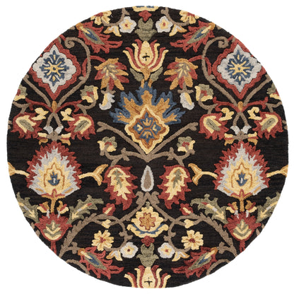 SAFAVIEH, Handmade Marietje Blossom French Country Wool Area Rug