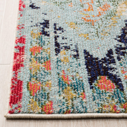 SAFAVIEH, Madison Sonya Abstract Boho Distressed Rug