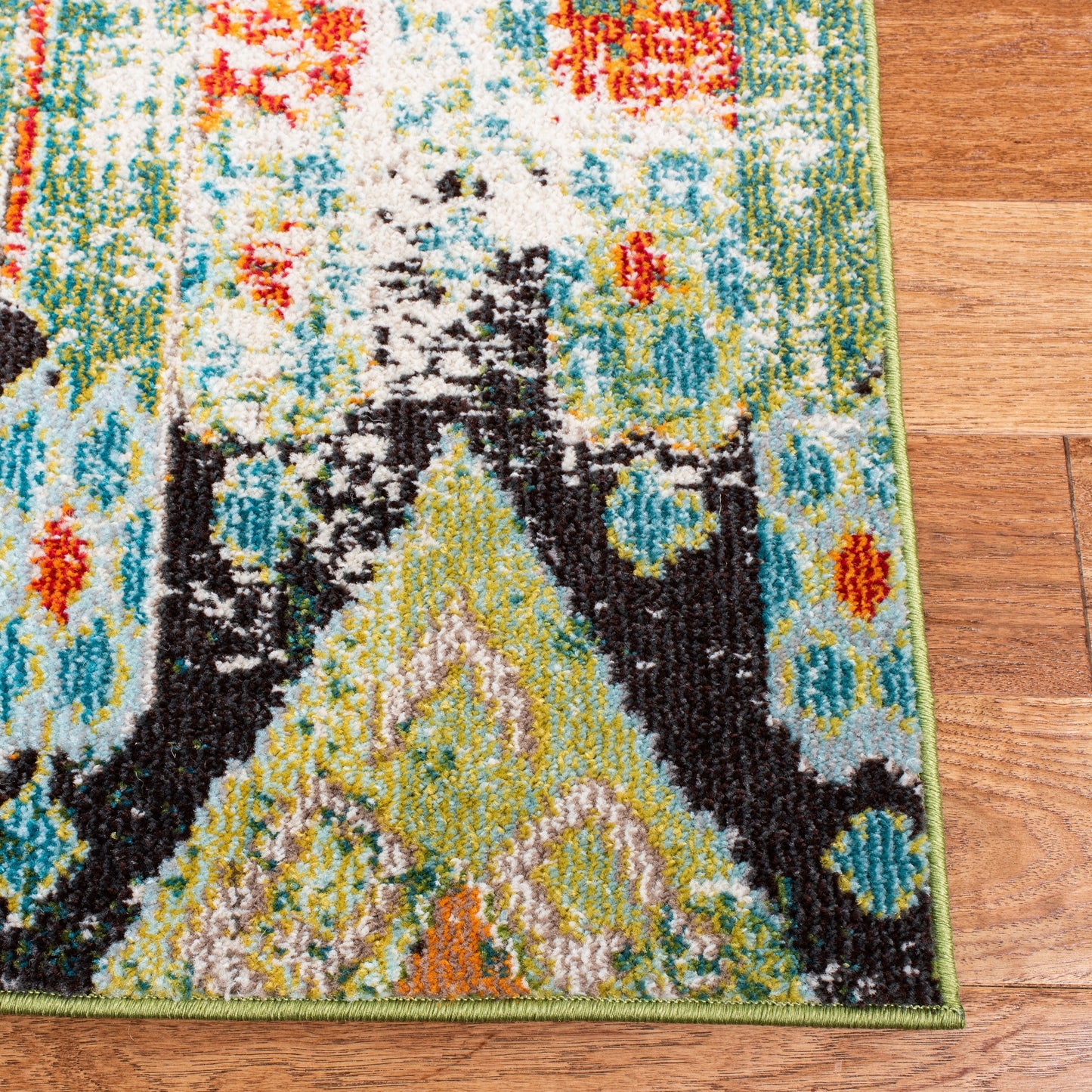 SAFAVIEH, Madison Sonya Abstract Boho Distressed Rug
