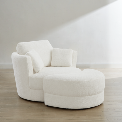 Fauteuil pivotant - Boucle Arctic