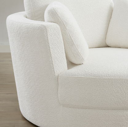 Fauteuil pivotant - Boucle Arctic