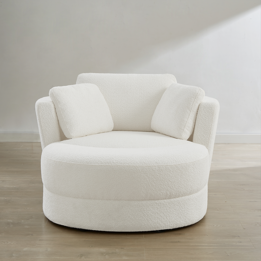 Fauteuil pivotant - Boucle Arctic