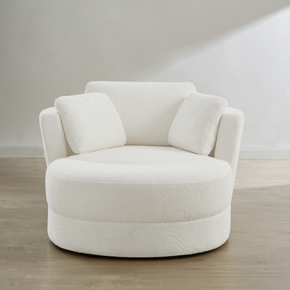 Fauteuil pivotant - Boucle Arctic