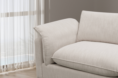 Canapé en tissu - Sable doux