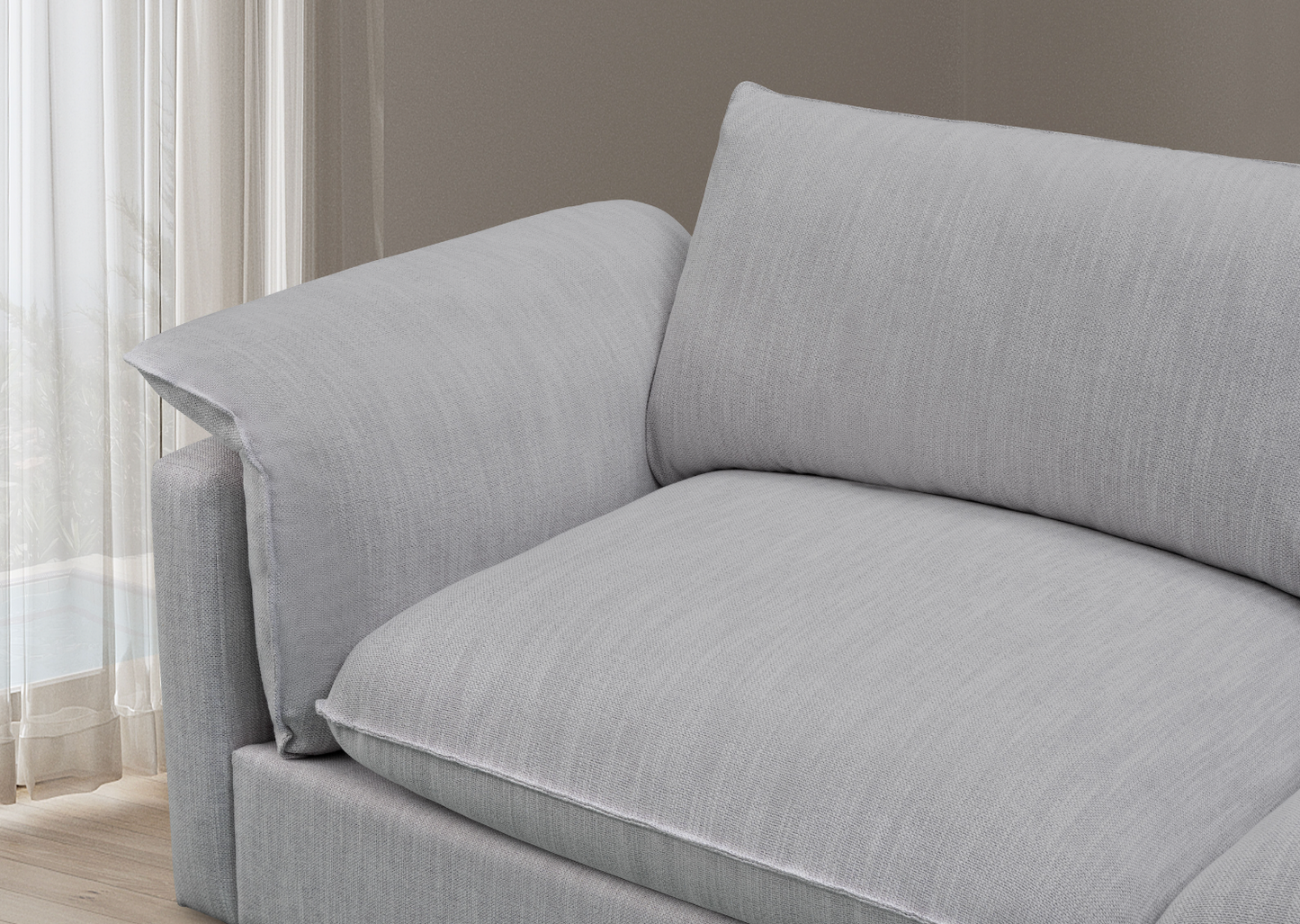 Canapé en tissu - Brume apaisante