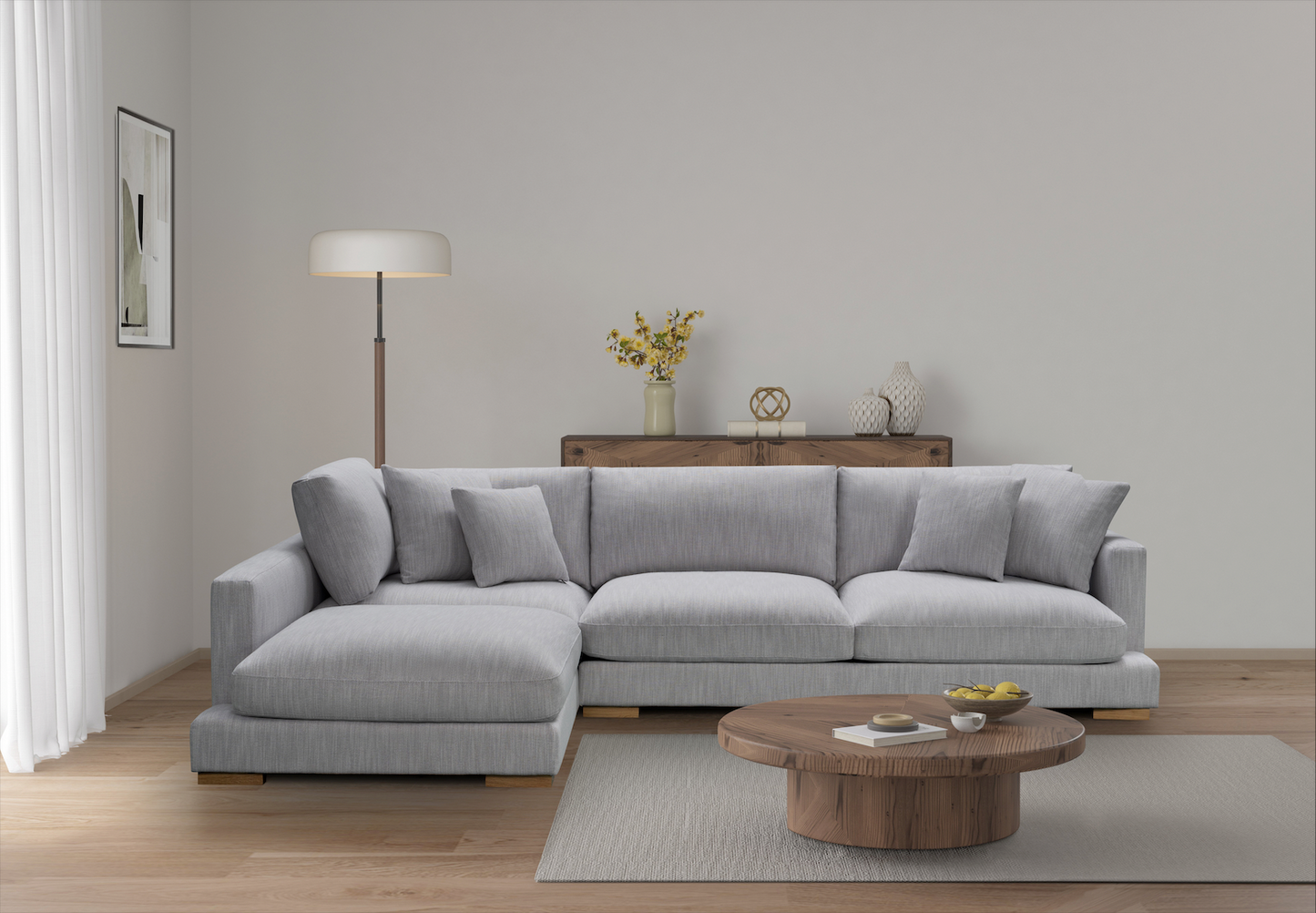 Canapé en tissu - Brume apaisante