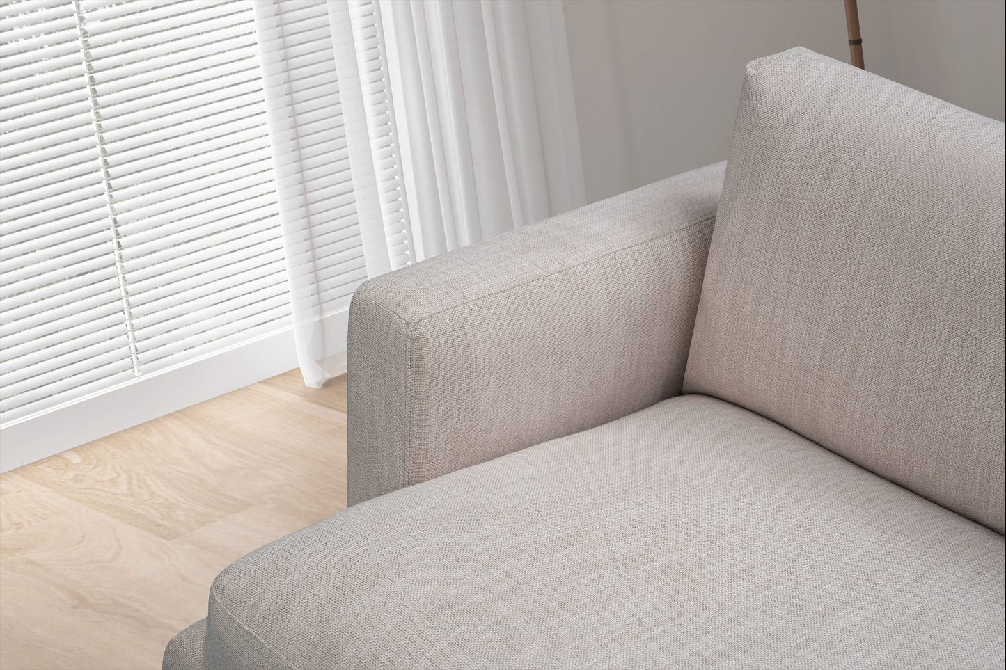 Canapé en tissu - Sable doux