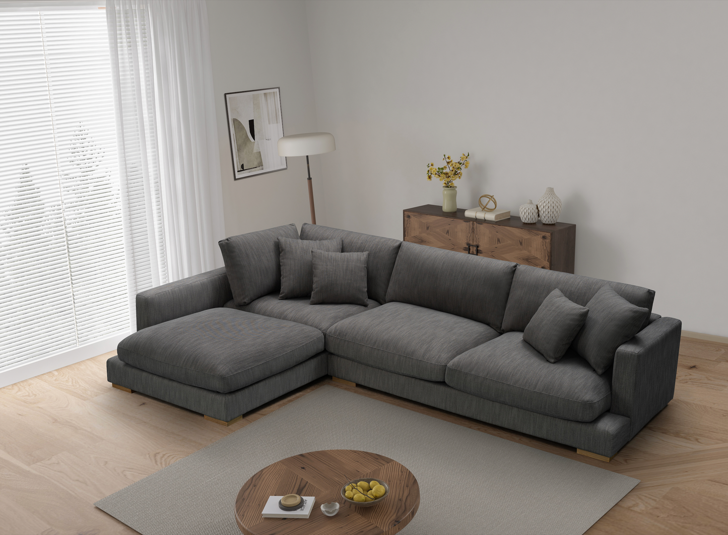 Canapé en tissu - Balmy Shadow