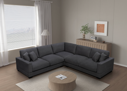 Canapé en tissu - Elk Hazy