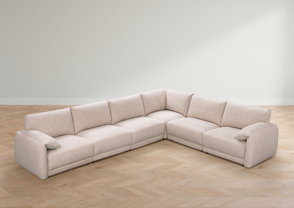 Canapé en tissu - Sable doux