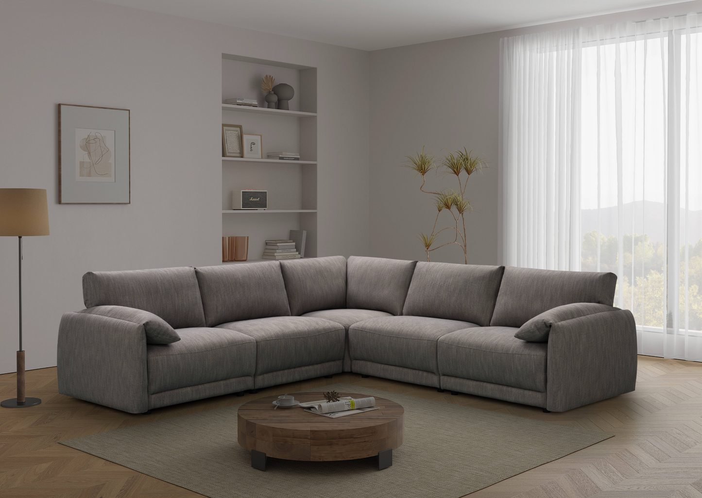 Canapé en tissu - Balmy Shadow