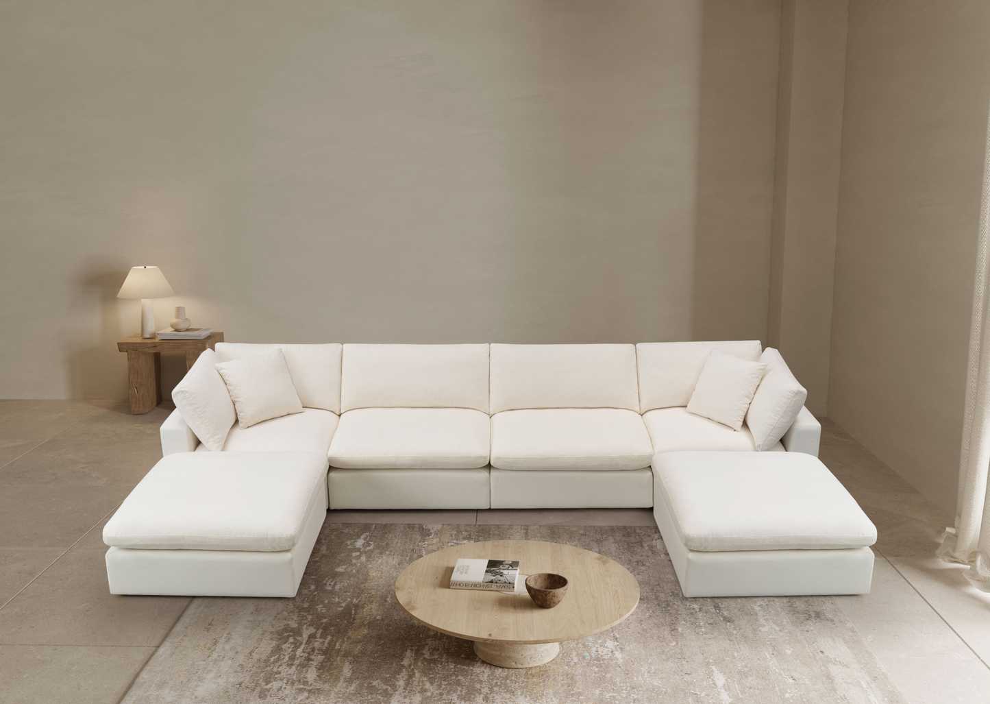 Canapé modulable - Sol Ivory