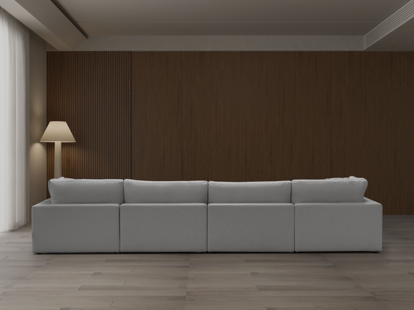 Canapé modulable - Gris Sol