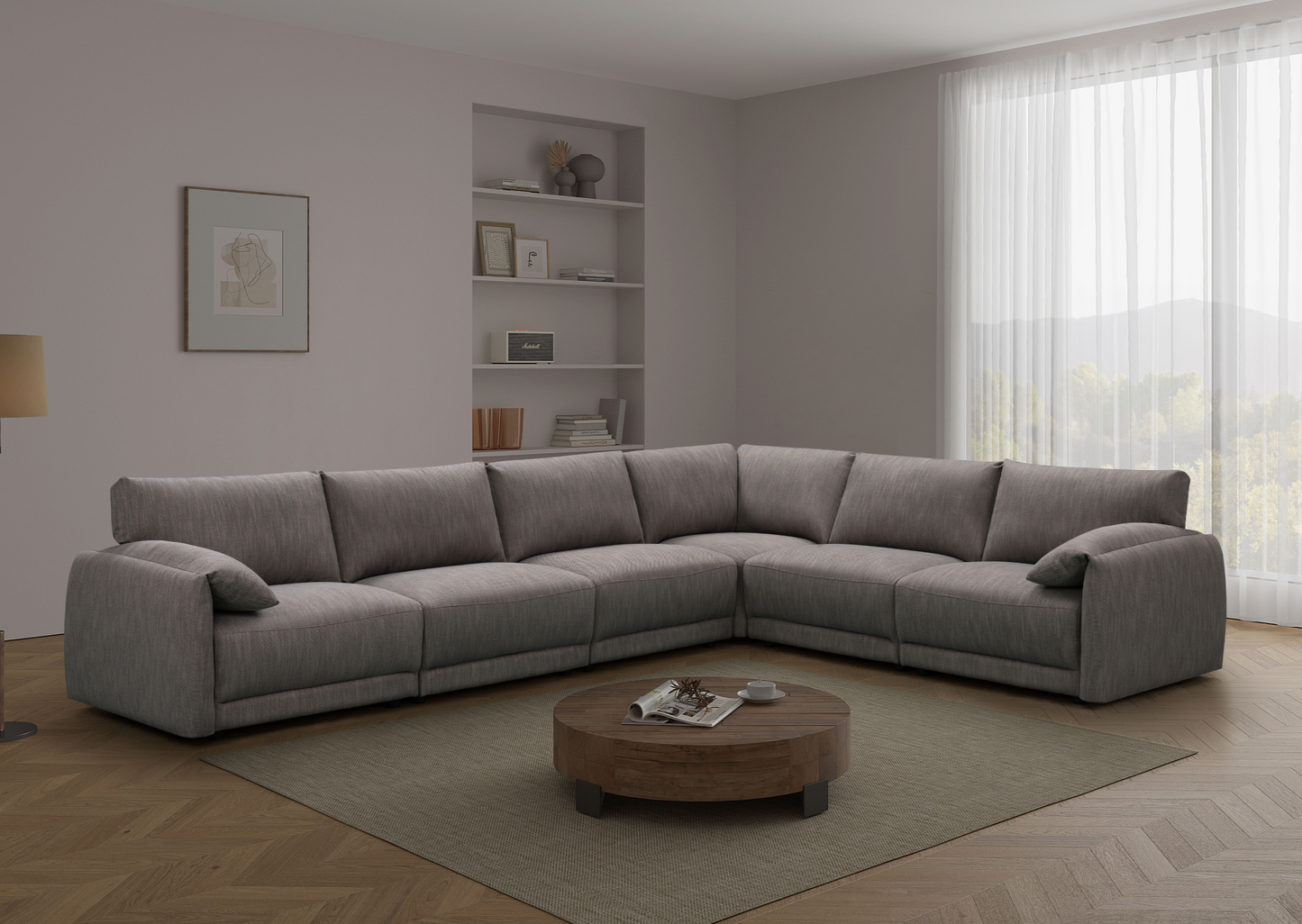 Canapé en tissu - Balmy Shadow