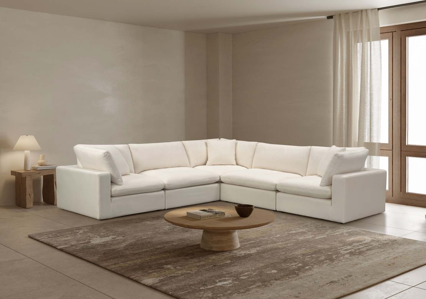 Canapé modulable - Sol Ivory