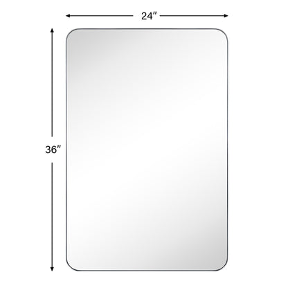 TEHOME Kengston Modern & Contemporary Rectangular Bathroom Vanity Mirror