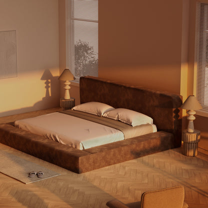 Cadre de lit - Vellie Mocha