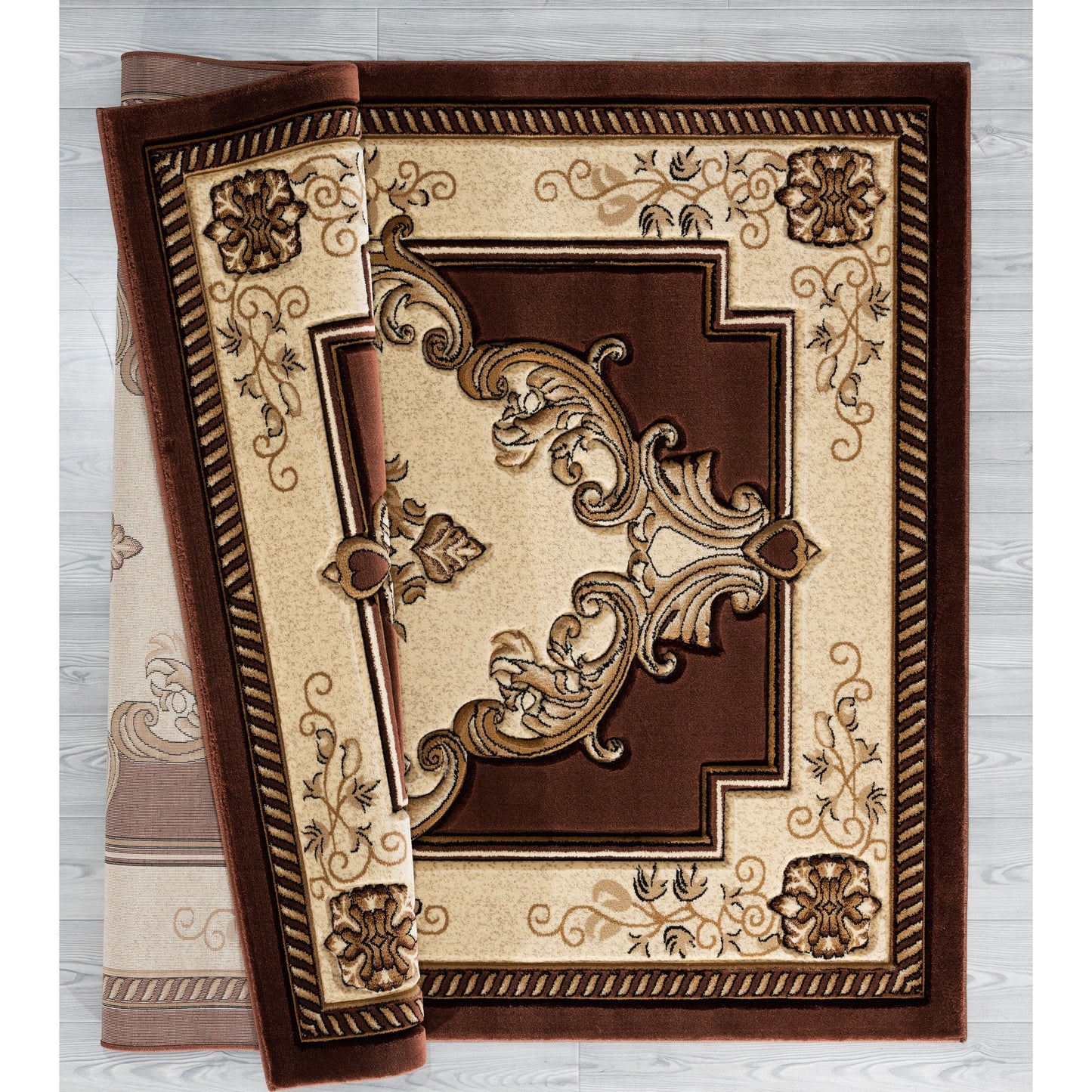 Tapis sculpté à la main Porch &amp; Den Curry