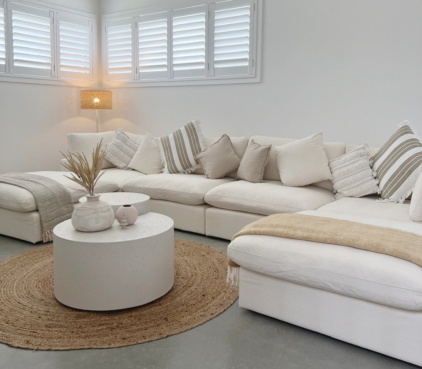 Canapé modulable - Sol Ivory